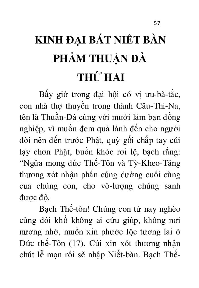 Bìa Kinh Đại Bát Niết Bàn - Phẩm 02
