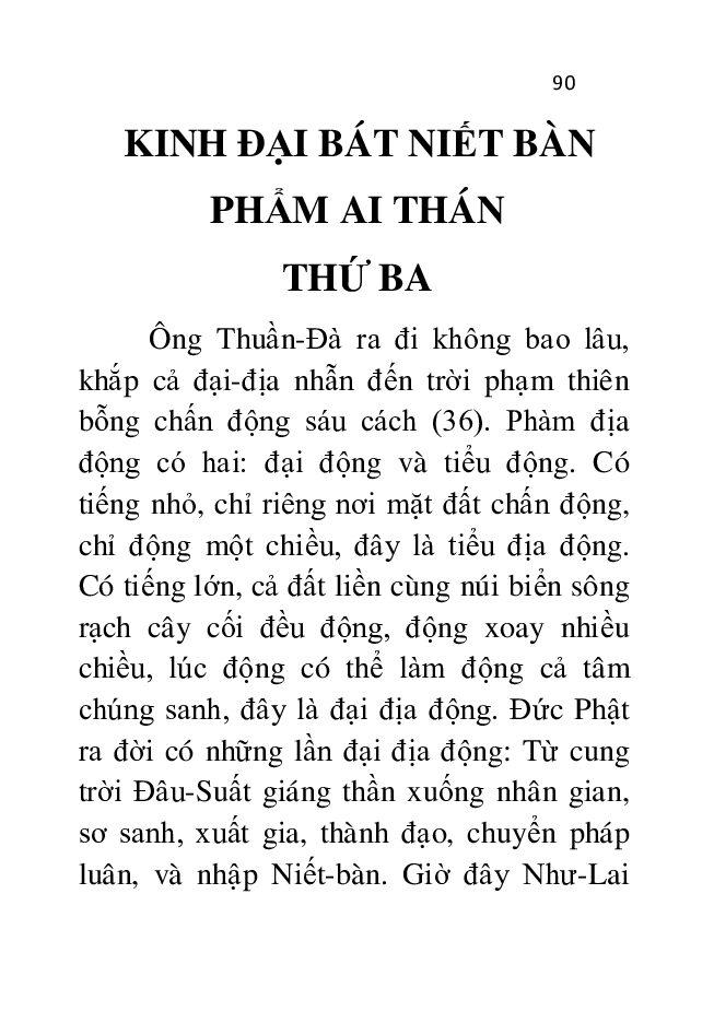 Bìa Kinh Đại Bát Niết Bàn - Phẩm 03
