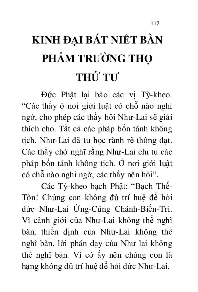 Bìa Kinh Đại Bát Niết Bàn - Phẩm 04